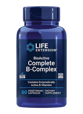 Life Extension Bioactive B-Complex Capsules UAE with 60 vegetarian capsules for comprehensive vitamin support